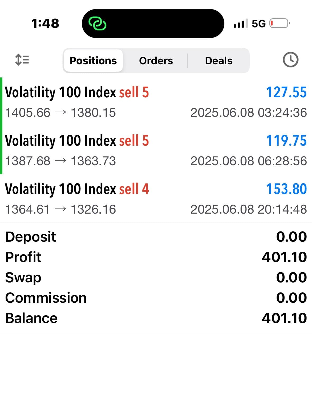 Trading result image 7