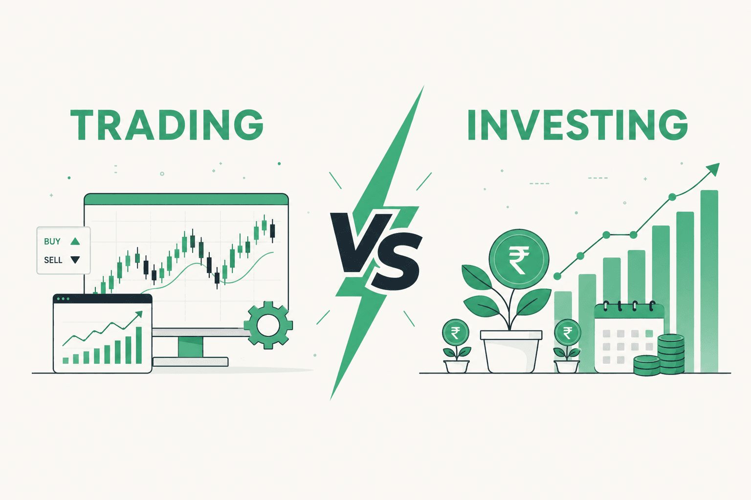 Trading vs Investing